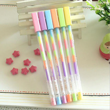 12pcs/lot New Cute Kawaii Watercolor Chalk Paint Pen Gel Pen for Diary Scrapbooking Decoration stationery papelaria G165 2024 - buy cheap