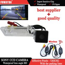 FUWAYDA-cámara de visión trasera de coche, Kit de cámara de visión de marcha atrás, espejo, Sensor CCD, inalámbrico, SONY, inteligente, resistente al agua 2024 - compra barato