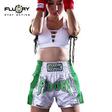 FLUORY MTSF22  Muay Thai shorts embroidered  MMA kick boxing  Shorts 2024 - buy cheap