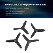 2 pares CW/CCW hélice Props Blade para loro Bebop 3,0 RC Drone Quadcopter aviones UAV piezas de repuesto Accesorios componente 2024 - compra barato