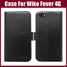 Wiko Fever Case New Arrival 6 Colors High Quality Flip Leather Exclusive Protective Cover Case For Wiko Fever 4G Case 2024 - buy cheap