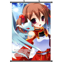 Imágenes decorativas de Anime Sword Art Online, póster de desplazamiento de pared para decoración del hogar de sagrao, Ayano Keiko, actualización de 2019 2024 - compra barato