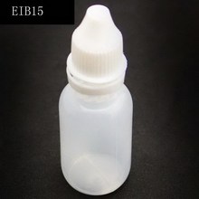 10pcs New 15ml 0.5OZ White Twist Cap Empty Plastic Tattoo Ink Pigment Clear Bottle Supplies Tattoo Pigment Ink Bottle EIB15# 2024 - buy cheap