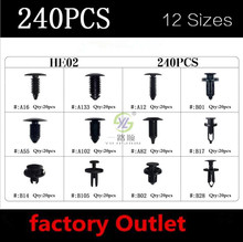 For Toyota Honda Ford boxed snaps 240PCS each 20 common accessories HE02 2024 - buy cheap