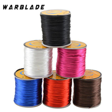 60m/Spool Fio de Algodão Fio de Nylon Chinês Nó Cabo De Plástico Alça de Corda DIY Corda Do Grânulo Colar Pulseira conjunto de Jóias tomada de 1.5 MILÍMETROS 2024 - compre barato