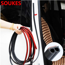 200cm Rubber Car Door Edge Trim Sealing Strip Sticker For Skoda Octavia A5 A7 Kodiaq Superb 2 Rapid Fabia 1 Porsche 911 Cayenne 2024 - buy cheap