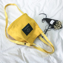 New Canvas Tote Bag Casual HandBag Eco Shopping Bag Daily Use Foldable Canvas Shoulder Bag Soild Canvas Tote for Women Female 2024 - buy cheap