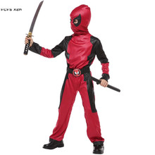 M-XL Boys Halloween Warrior Costumes Kids Children Ninja anime Cosplay Carnival Purim Parade stage play Masquerade Party Dress 2024 - buy cheap