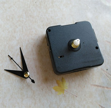 Wholesale 50PCS 12mm Shaft Quartz Clock Mechanism with Short Black Hands for DIY Wall Clock 2024 - buy cheap