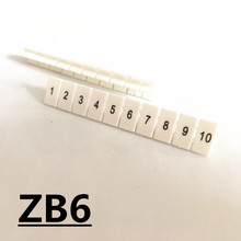 UK2.5B-tiras para hacer bloques de terminales de carril Din, con números impresos, envío gratis 2024 - compra barato