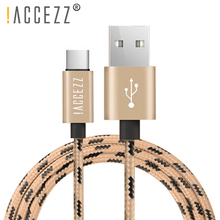 ¡! ACCEZZ-Cable de datos de carga USB tipo C para móvil, Cable de carga rápida para Xiaomi 5, 6, Samsung Gaxaly S8, S9 Plus, Oneplus 6, 5, 5T 2024 - compra barato
