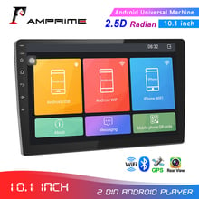 AMPrime 2din Car stereo Radio 10.1" Android Car Multimedia Player GPS WIFi Autoradio Mirrorlink recorder For Volkswagen/Polo 2024 - buy cheap