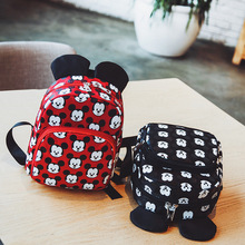Disney  Minnie Girls Backpack Kids Mickey Mouse School Bag New Cartoon Children Boy Backpacks Nylon Kindergarten Bags 2024 - buy cheap