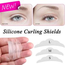 3 Pairs eyelash pads under eye patch eyelash extension Silicone Eye Lash Extension Shields Pads S/M/L sizes Freeshipping 30P113 2024 - buy cheap