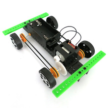 DIY Four-wheel Drive Car Handmade Toys Physical Gizmo Building Blocks Kits Solar Energy Assembled Toy Teaching Tool 2024 - buy cheap