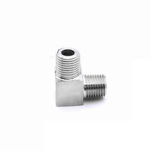 304 Stainless Steel 1/4" BSP Male Thread 90 Degree Elbow High Pressure CNC Pipe Fitting Connector Coupler For Water Air Oil 2024 - buy cheap