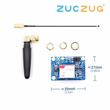 SIM800L V2.0 5V Wireless GSM GPRS MODULE Quad-Band W/ Antenna Cable Cap 2024 - buy cheap