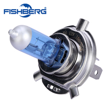 H4 12 v 6000 k 100 w 90 halogênio alto baixo feixe de luz auto lâmpada do farol xenon branco 9003 lâmpada fishberg 2024 - compre barato