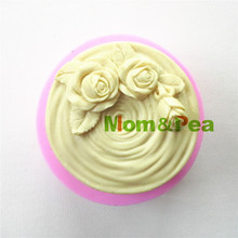 Mom & Pea-Molde de silicona con forma de flor para decoración de tartas, Fondant, pastel, 3D, grado alimenticio, 0799 envío gratis 2024 - compra barato