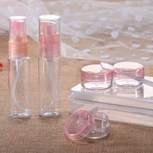 6PCS/Set Portable Cosmetic Empty Jar Pot Eyeshadow Makeup Face Cream Container Refillable Bottles For Travel -30 2024 - buy cheap