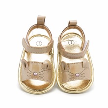 Summer Baby Sandals Soft Bottom 0-6-12 Months Newborn Shoes  Baby Toddler Sandals  Baby Girl Soft Sandals 2024 - buy cheap