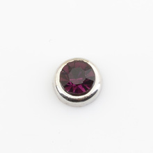 Birthstone, Floating charms,Fit floating charm lockets FC0015-I 2024 - buy cheap