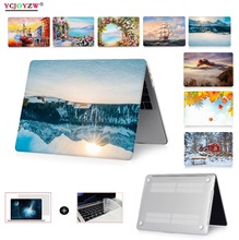 Capa para laptop com várias fotos para apple macbook air pro, retina 11 12 13 15 16, capa 2020 2021 air pro 13 polegadas touch bar id 2024 - compre barato