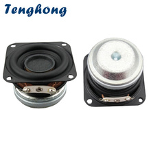 Tenghong 2pcs 1.5 Inch Full Range Speakers 4Ohm 10W 40MM Portable Audio Speaker Unit 16 Core Rubber Edge Loudsppeakers DIY 2024 - buy cheap