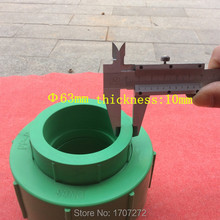 Size 63mm PPR flexible connection  pipe fitting joint Pipe coupling PPR Pipe Fitting 2024 - buy cheap