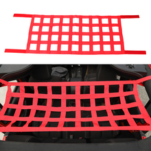 Hamaca de techo superior para coche, cubierta suave de almacenamiento para Jeep Wrangler JK 07-19, accesorios de coche, color negro y rojo 2024 - compra barato