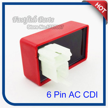 6 Pin AC CDI Square Plug For 50cc 110cc 125cc-250cc ATV Quad Dirt Bike Go Kart Motorcycle Motocross 2024 - buy cheap