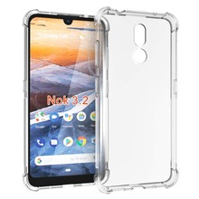 For Nokia 3.2 Case Hybrid Shockproof Ultra Slim Protective Clear Case For Nokia 3.2 TA-1154 TA-1156 TA-1159 TA-1164 TA-1161 2024 - buy cheap