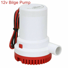 12V Bilge Pump Electric Water Pump Yacht Boat Marine Bilge Pump Submersible New 2000GPH 2024 - buy cheap