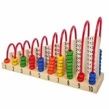 Kids Wooden Toys Child Abacus Counting Beads Maths Learning Educational Toy 2024 - buy cheap