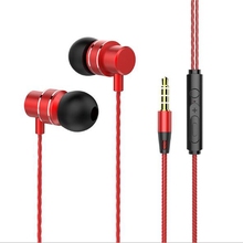 3.5mm Plug Wired Headset Super Bass Sport Earphone Crack Earphone Earbud with Microphone Hands Free Headphone for Samsung MP3 2024 - buy cheap