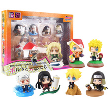 8pcs/lot Anime Hokages Uzumaki Boruto Hashirama Tobirama Hiruzen Tsunade Model Toys 2024 - buy cheap