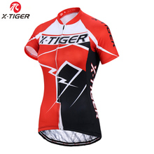 X-Tiger Brand 2020 Summer Women Mountian Bike Cycling Clothing Quick-Dry Short Sleeve Cycling Clothes Racing Bike Cycling Jersey 2024 - buy cheap