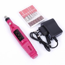 6in1 Professional Electric Nail Drill Manicure Machine Nail art Polish Pen nail tools Set Pedicure File foot Feet Care 2024 - buy cheap