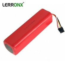 Rechargeable batteries Li ion 14.8V 6000mAh replacement vacuum cleaner accessories for xiaomi mi robot roborock S50 S51 battery 2024 - buy cheap