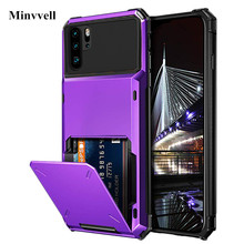 Wallet ID Slot Credit Card Case For Huawei P40 Pro P30 P Smart 2019 Case For Huawei P40 P30 P30pro Lite Cover For Psmart 2019 2024 - buy cheap