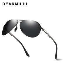 DEARMILIU Brand Polarized Sunglasses Men New Fashion Eyes Protect Sun Glasses With Accessories driving goggles oculos de sol 2024 - buy cheap