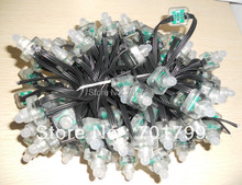 DC12V input WS2811 pixel node,100pcs a string,IP68 rated;with all black wires 2024 - купить недорого