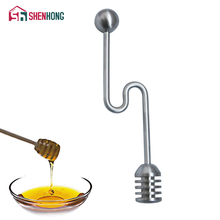 Shenhong alicate de aço inoxidável durável, esticador de mel, colher para mel, vara para jarra de mel, ferramentas de coleta e dispensação 2024 - compre barato
