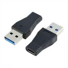 Convertidor de datos USB 3,0 macho a USB 3,1 tipo C hembra, adaptador OTG para ordenador portátil, de escritorio, tipo C a USB-C 2024 - compra barato