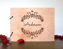 Wedding Guest Book, Personalized Wedding Book, Rustic Wedding Guests Book 2024 - buy cheap