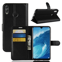 Fashion Wallet PU Leather Case Cover For Huawei Honor 8X MAX Flip Protective Phone Back Shell With Card Holders 2024 - buy cheap