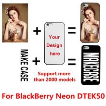 DIY personalizado nombre de la foto personalizar impresión de su cubierta de imagen de diseño para BlackBerry Neon DTEK50 2024 - compra barato