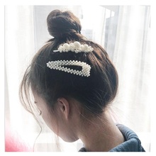 1-3 pcs Pearl Metal Comb Bobby Pin Hair Clip Hairband Barrette Hairpin Headdress Accessories Beauty Styling Tools 2024 - buy cheap