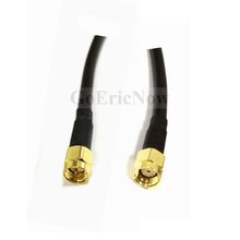 5 pcs RF Coaxial RP-SMA Male to SMA Male for RG58 Jumper cable Connector (20CM) 2024 - buy cheap