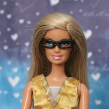 500 шт./лот Оптовые аксессуары для кукол пластиковая модная мини-игрушка Кен Кукла очки Лот 2024 - купить недорого